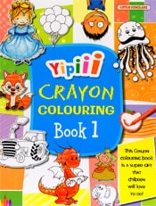 Crayon Coloring Book 1